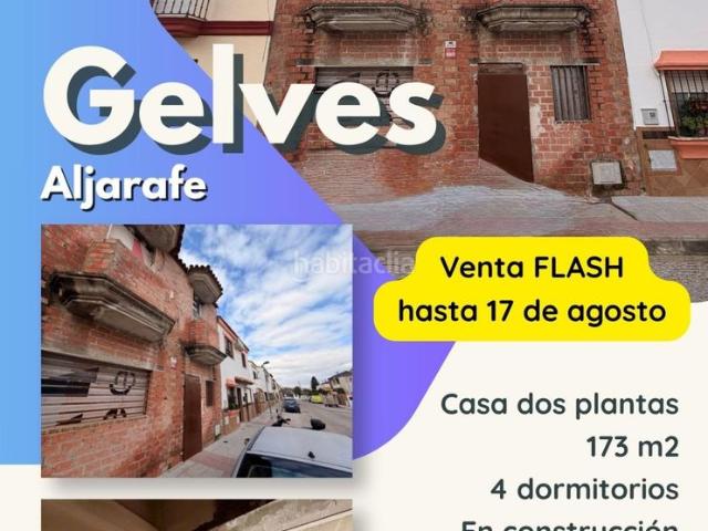 Casa en venta en Gelves. Casa en construcción en el centro de Gelves Sevilla Personaliza tu hogar a tu gusto. Casas.