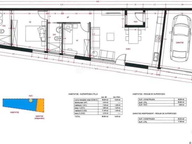 Casa en venta en Granollers, Centre. PLANTA BAJA Y PARQUING EN EL CENTRO DE GRANOLLERS EN VENTA. Casas.