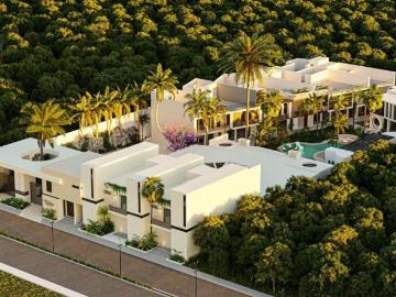 Casa en venta en Isla de Cozumel |Laurel Luxury Gardens | 2 habitaciones | 2 pisos | jardin rooftop