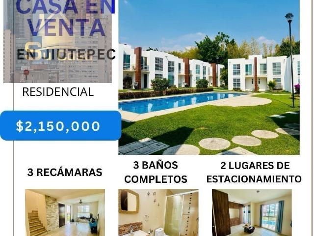 Casa en venta en Jiutepec, Mor. Zona Lomas de Cuernavaca, Autopista, Palmira