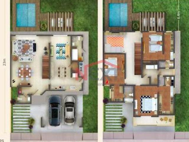 CASA EN VENTA EN LA MIRADA RESIDENCIAL