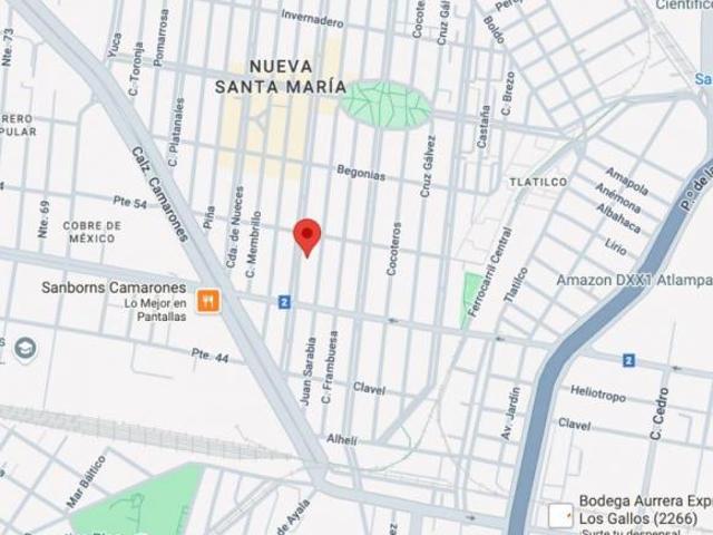 CASA EN VENTA EN LA NUEVA SANTA MARIA, AZCAPOTZALCO. EXCELENTE ZONA. REMATE INMOBILIARIO. NO CREDITO