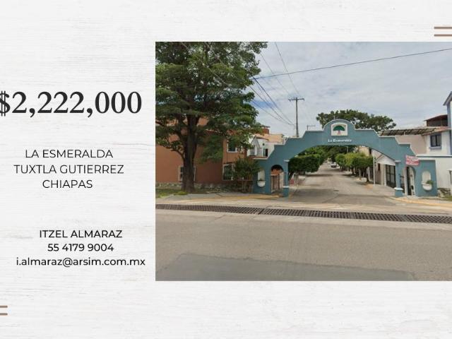 Casa en venta en La Esmeralda, Tuxtla Gutiérrez, Chiapas