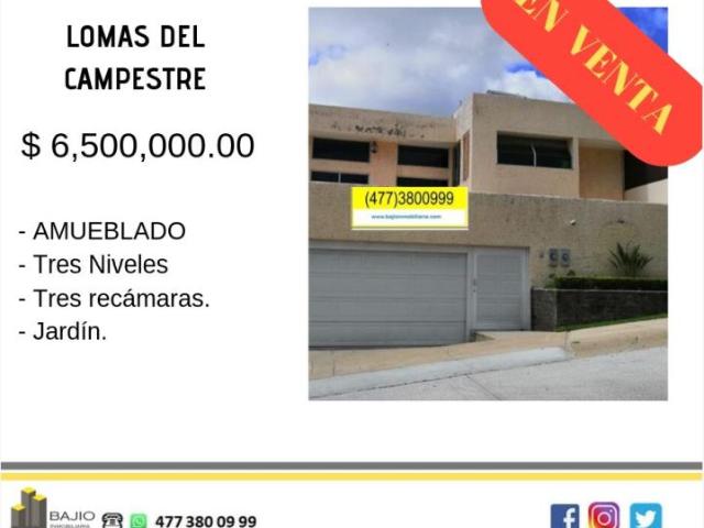 Casa en venta en Lomas del Campestre, León, Guanajuato
