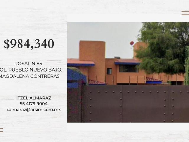 Casa en venta en Pueblo Nuevo Bajo, La Magdalena Contreras, Ciudad de México