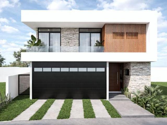 CASA EN VENTA en PUNTA TIBURÓN * Frente a área verde | Con alberca, jardín y terraza