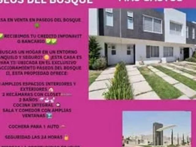CASA EN VENTA EN PASEOS DEL BOSQUE TECAMAC