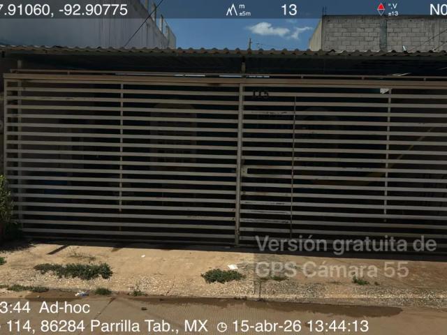 Casa en venta en Parrilla, Centro, Tabasco