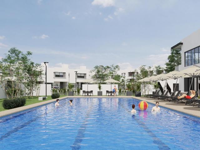 Casa en Venta en Playa del Carmen de 3 habitaciones con alberca y Padel