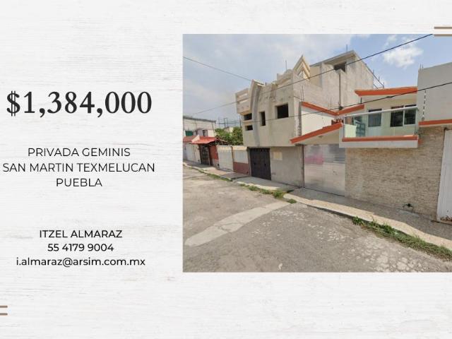 Casa en venta en Plaza Acuario, San Martín Texmelucan, Puebla
