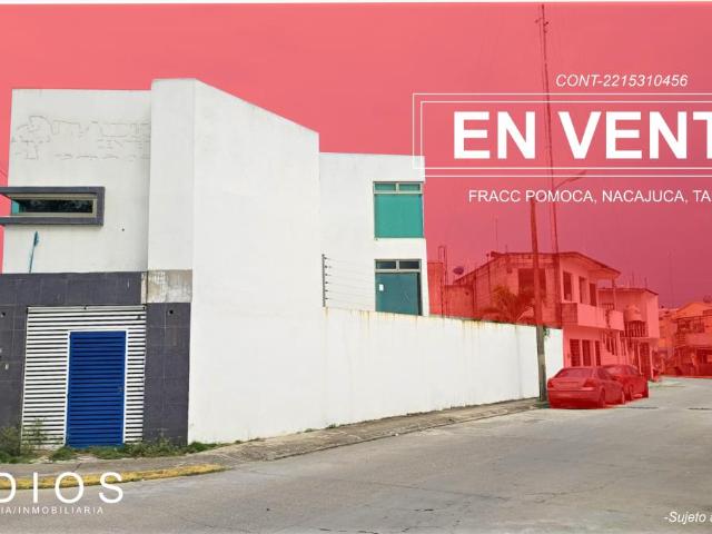 Casa en venta en Pomoca, Nacajuca, Tabasco