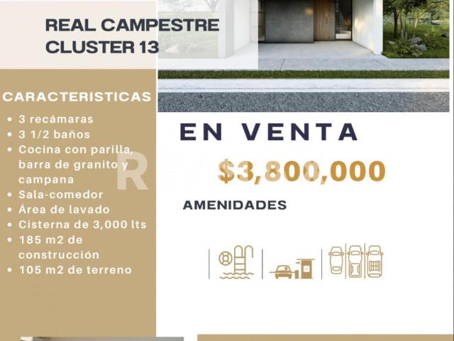 CASA EN VENTA EN REAL CAMPESTRE
