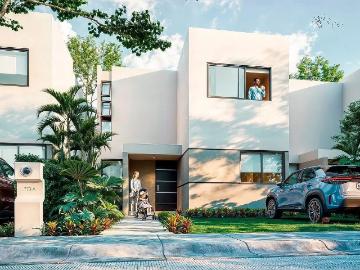 Casa en venta en Residencial Solana Tixcacal Modelo Lúmina A