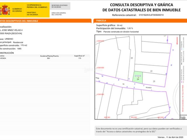 Casa en venta en Riaza. CASA PUEBLO. Casas.