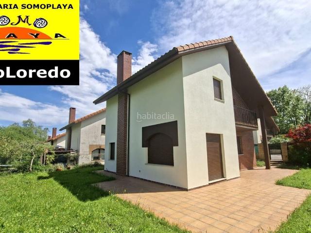 Casa en venta en Ribamontán al Monte. HOZ DE ANERO. Chalet independiente con jardín. Casas Ribamontán al.