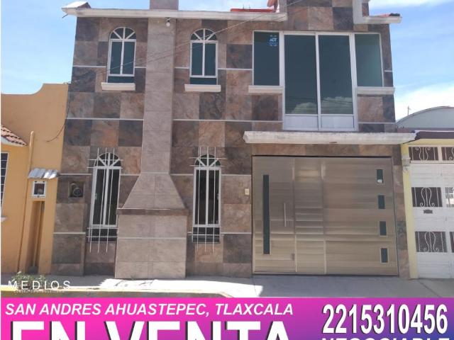 Casa en venta en San Andres Ahuashuatepec, Tzompantepec, Tlaxcala