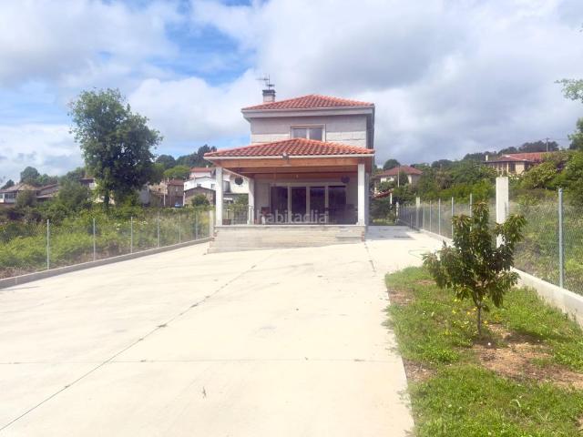 Casa en venta en San Cibrao das Viñas. Casa Chalet Independiente de Obra Nueva en Venta 2023. Casas San Cibrao das.