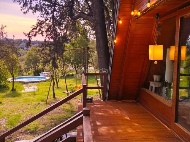 Casa en venta en San Román de los Montes. Casa Alpina de Madera. Casas San Román de los.