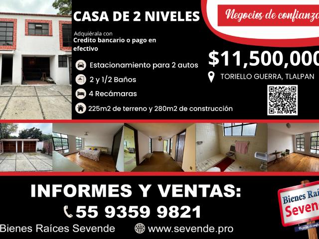 Casa en venta en Tlalpan, Tlalpan, Ciudad de México