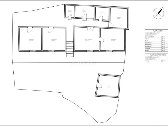 Casa en venta en Valle Gran Rey. Casa para reformar en la parte alta de Valle Gran Rey. Casas Valle Gran.