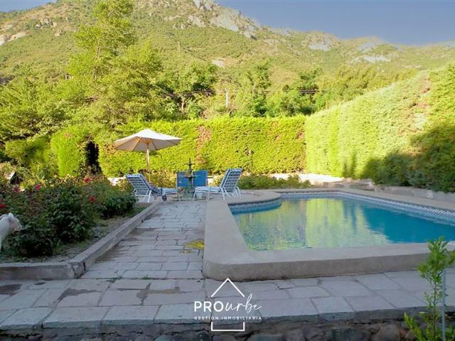 Casa en Venta en Venta Hermosa Casa Construcción Sólida, 5.000 m2 Terreno, El Manzano, San Jose de Maipo