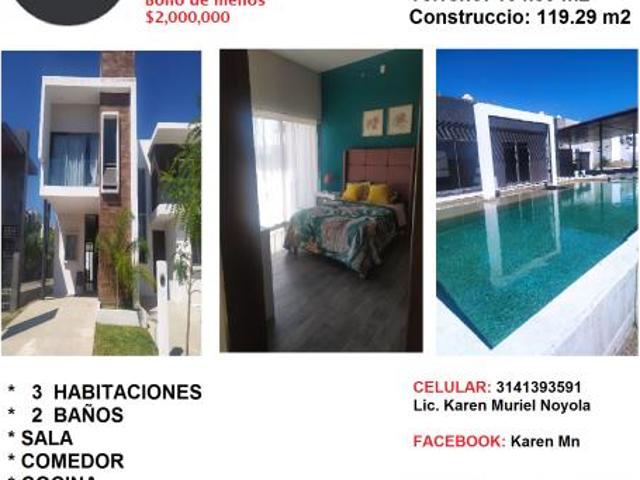 Casa en venta en Villa Flamencos, Manzanillo, Colima