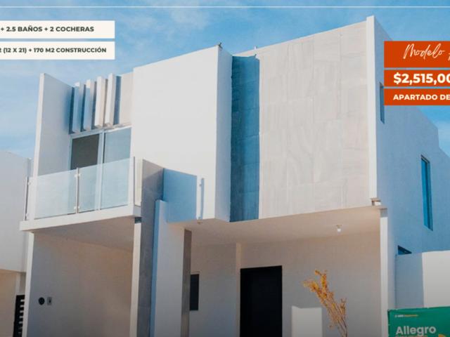 Casa en Venta en Villas del Renacimiento. Modelo ALLEGRO