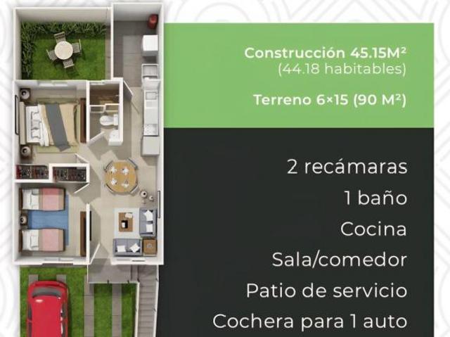 Casa en venta en Vistas del Pedregal Tonalá