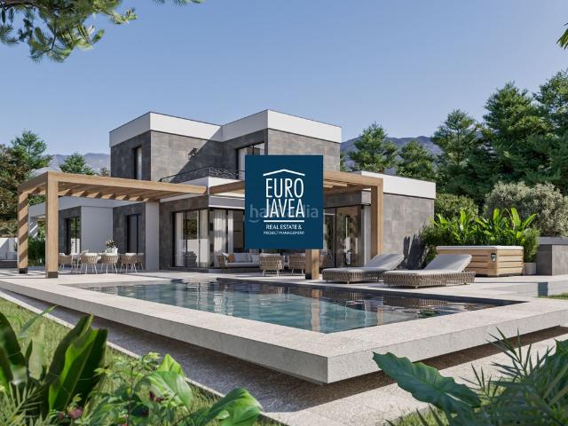 Casa en venta en Xàbia, La Granadella Costa Nova. Villa Eden, oasis privado de elegancia y confort en Jávea. Casas.