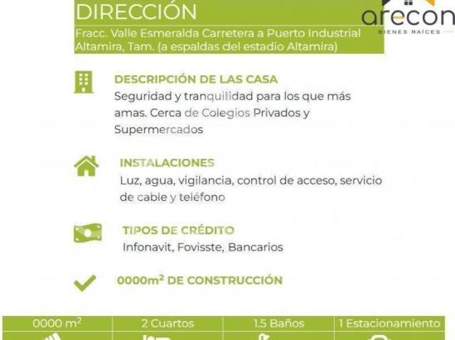 Casa en Venta Fraacc, Zafiro, a un costado de Calle Esmeralda