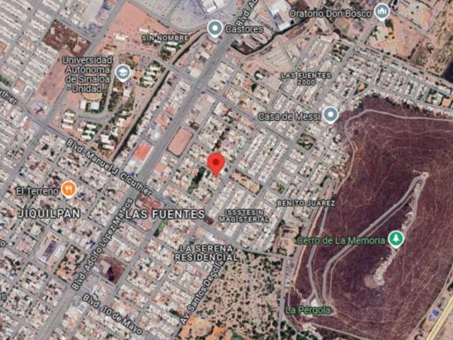 Casa en Venta. Fracc. Las Fuentes. Ahome, Sinaloa