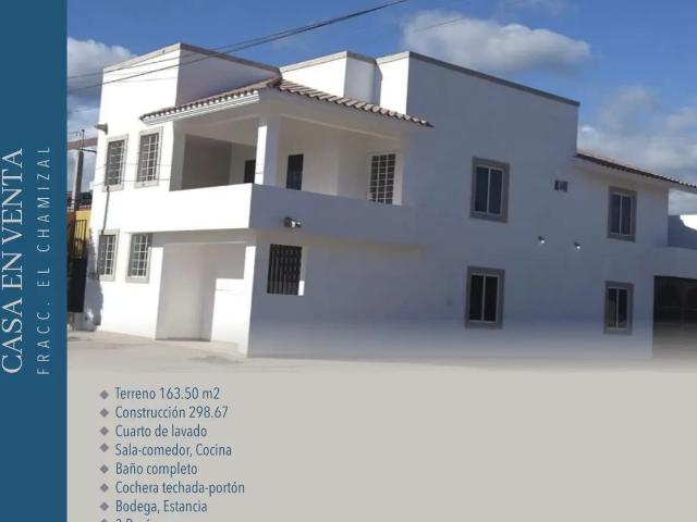 CASA EN VENTA FRACCIONAMIENTO EL CHAMIZAL
