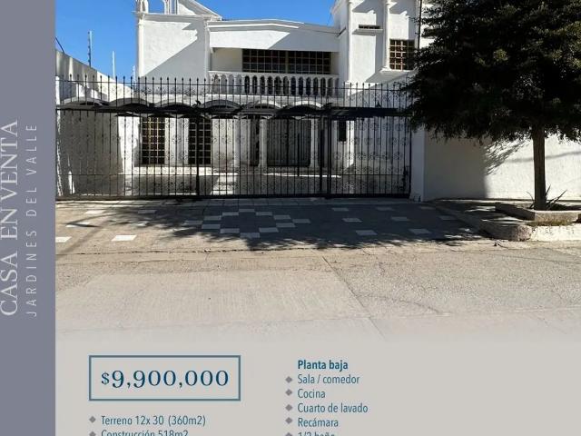 CASA EN VENTA JARDINES DEL VALLE