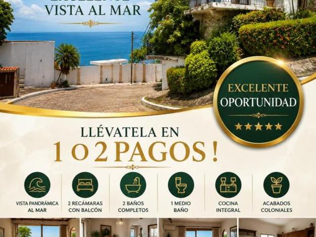 CASA EN VENTA PUERTO VALLARTA JALISCO CON VISTA AL MAR