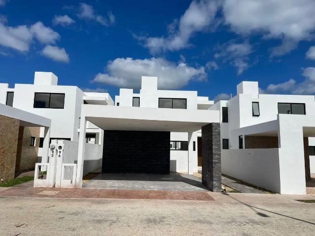 Casa en venta privada con amenidades en gran san pedro cholul merida yucatan
