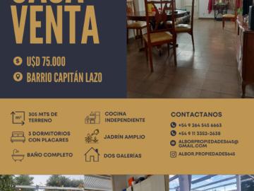 Casa en Venta Rawson San Juan