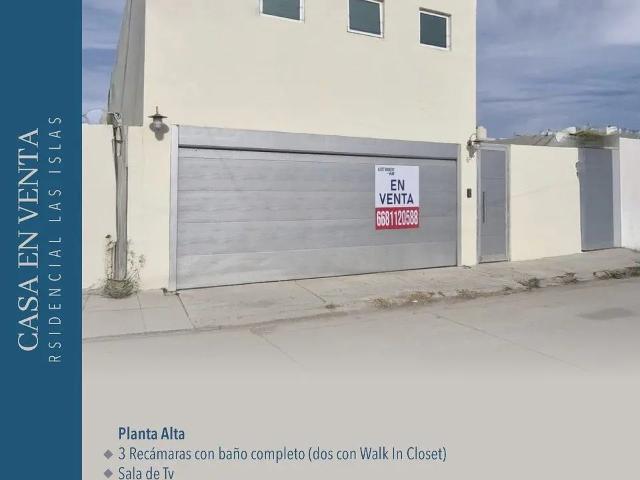 CASA EN VENTA RESIDENCIAL LAS ISLAS