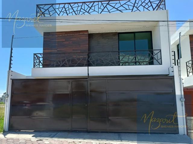 Casa en Venta con tres recamaras, jard?n y roof garden en Tlaxcala