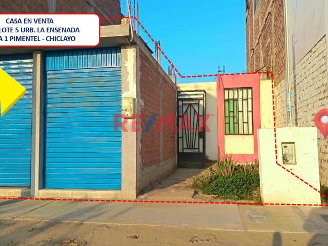 Casa En Venta Urb. La Ensenada Etapa I Pimentel