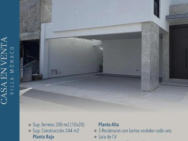 CASA EN VENTA VILLA MÓNACO