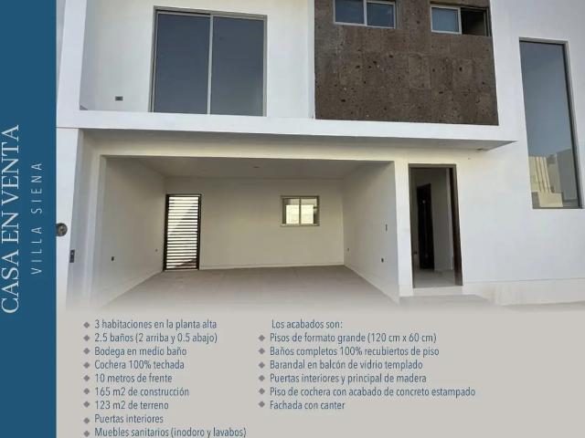 CASA EN VENTA VILLA SIENA