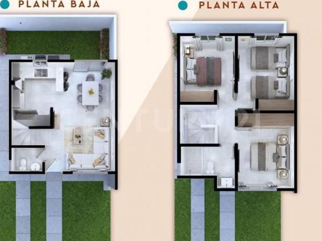 CASA EN VENTA VONETTO RESIDENCIAL MOD. ARALIA JUAREZ