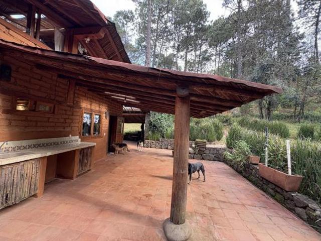 Casa en venta, y renta con río en el bosque de Cerro Colorado