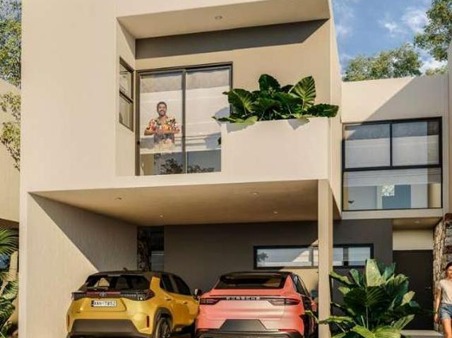 Casa en venta 4 rec?maras en Residencial Tixcacal