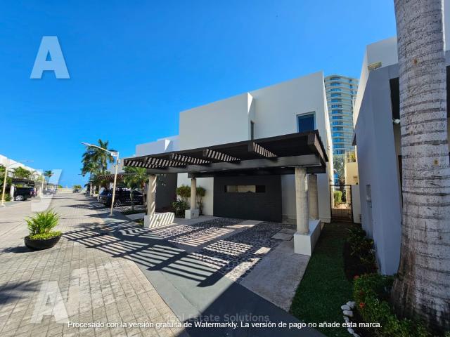 Casa en Venta/Renta, 3 Rec?maras, AMUEBLADA, Piscina, Las Villas, Novo Canc?n, Puerto Canc?n
