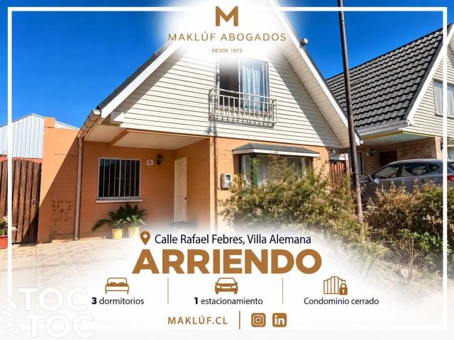 Casa en Villa Alemana