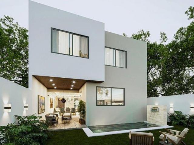 CASA ESTILO CONTEMPORANEO UBICADA EN PRIVADA CON AMENIDADES EN EL NORTE DE MERID
