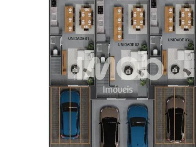 Casa Geminada com 1 suíte + 2 quartos, Três Rios do Norte