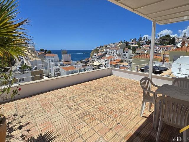 Casa geminada de 2 quartos com vista para o mar e terraço na. 90m² Lagoa e Carvoeiro
