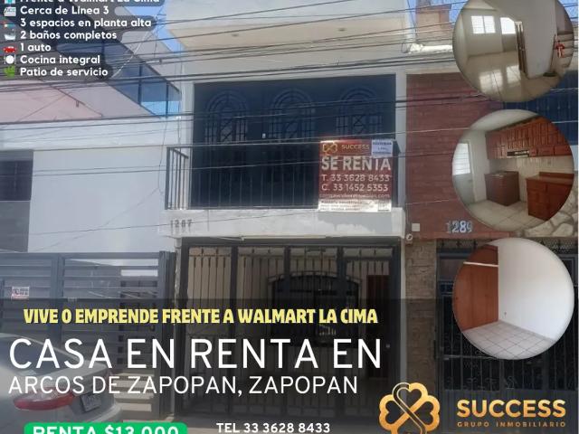 Casa Habitacional o Comercial en Renta – Arcos de Zapopan
